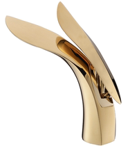 Nordic minimalist full copper washbasin art basin faucet yellow gold fashion luxury new high Model