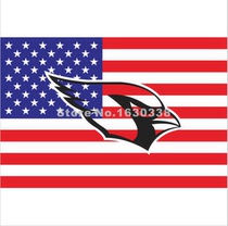 Foreign trade olive Cardinals outdoor Flag NFL Arizona Cardinals USA Flag