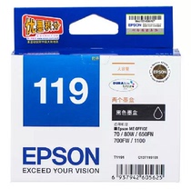 EPSON ink cartridge EPSON original T1191 black T119 T1232 1233 1234 ME70 1100