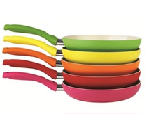 German Kuhn Rikon Swiss color ceramic non-stick pan frying pan 24cm