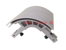 80 Double-sided light box Arc elbow light box corner connector plastic connection head arched light box corner joint