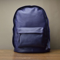 FMMIX New Import Fetal Head Layer Cow Leather Double Shoulder Backpack Tide Casual Genuine Leather Male And Female Bag Double Shoulder Bag Customized