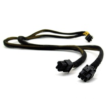 DELL Dell FP433 T7600 T7610 T7910 workstation graphics card power supply line 8-pin to double 6-pin