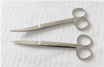 Laboratory Scissors Straight Head Elbow Stainless Steel Scissors 12 5 141618cm GB 420