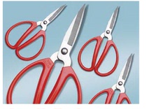 (Hangzhou Zhang Koizumi) Card Home Scissors Office Scissors Red Home Cut Sheared Cut paper