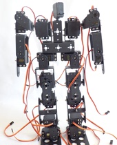 Factory direct 17 degrees of freedom humanoid robot walking bipedal robot full set of bracket accessories special