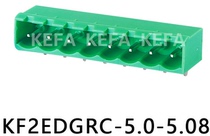 Plug type PCB terminal block KF2EDGRC-5 08mm2-20] Seal Bend Connector Environmental Protection