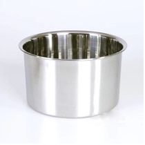 Stainless steel basin 16CM 20CM diameter heatable soap-based waxy boiler with induction cooker