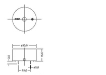 OBO-27C2 supply original OBO-27C2 medical and automated multifunctional warning buzzer