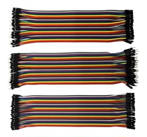 2 54MM 40P DuPont line double head 15CM color flat cable mother to the mother male to the male