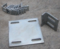  Electroplating hot-dip galvanized building embedded parts embedded iron embedded plate Steel plate iron plate shearing plate for Suzhou engineering curtain wall