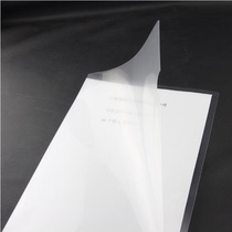 Quality assurance E310 18C single-page holder file set L-shaped opening transparent two-page bag bag wholesale