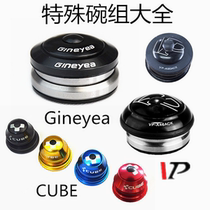 Taiwan Original Mount Mountain Bike Head Bowl 34 34 41 44-56mm Palin Conical Head Tube Cone Swivel Straight Tube Front Fork Bowl Set