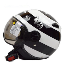 Taiwan Ruishi ZEUS ZS-210C Motorcycle Helmet Retro Harley Couple Half Helmet