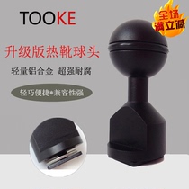 TOOKE Upgraded Hot Shoe Ball Head Cold Shoe Seat Single Head Ball Arm Diving Photography Equipment Waterproof Shell Accessories