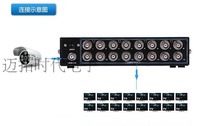 Maxtor dimension moment MT-1016BC 16-port BNC distributor Q9 video distributor 1 minute 16 one in sixteen