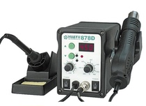 HUAYU Shenzhen Huyu H878A H878D digital display hot wind dismantling welding bench (wind gun soldering iron)