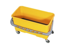 New waxing bucket yellow cleaning bucket plastic mop pressing bucket rag mop cleaning tool cleaning sanitary bucket