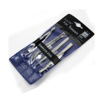 Taiwanese Baoworkers ProsKit 808-389 stainless steel tweezer set (pointed flat bending bulletproof pointed)