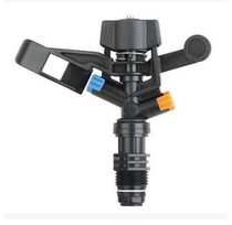 4-point double-outlet rocker head plastic nozzle lawn nozzle sprinkler 360-degree rotating rocker head nozzle