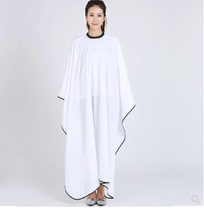 Summer adult waterproof hair cutting apron breathable hair salon household hair cutting hair apron non-stick hair anti-static