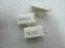 SQM 5W 30Ω 30R 5% vertical ceramic cement resistance