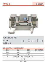 WTL 4 STB Weidmüller Current Terminal 1754970000