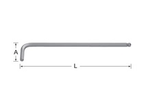 STAR TOOLS long ball head HEX WRENCH 1 5MM--10MM specification L-shaped WRENCH SINGLE HEXAGON