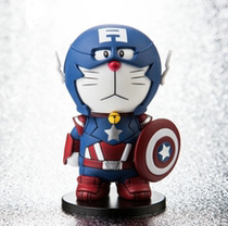 DORACOS Avengers United States Captain Moe hand Doraemon Doraemon Doraemon Doraemon Doraemon Car Doll Car Tinkers Toys