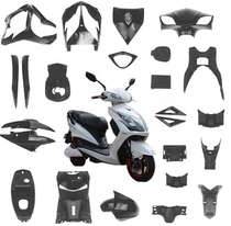 Motorcycle battery electric car Thunder King full set of shell accessories baking paint parts daisheng rocket scooter plastic parts