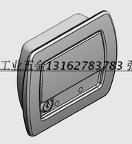 Industrial stainless steel door lock car door lock engineering car door lock experimental equipment door lock MS866-16