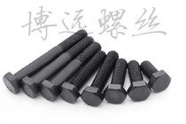 Grade 12 9 Alloy Steel Hexagon Bolt External Hexagon Screw m10 * 16-m10*150