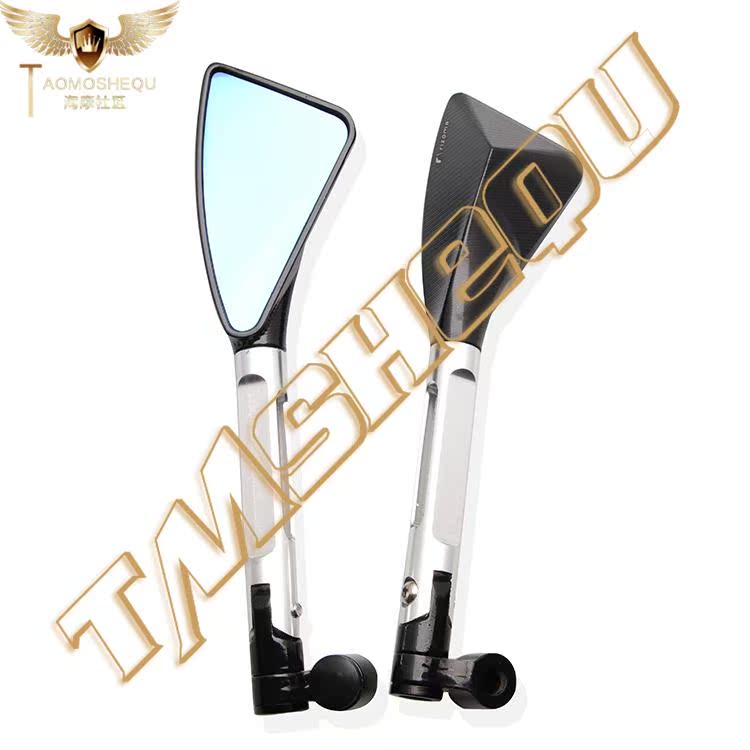 Xe máy CB400 / 750/313 Sừng nhỏ 250/600/900 Gương chiếu hậu CNC Gương chiếu hậu - Xe máy lại gương gương xoay xe máy
