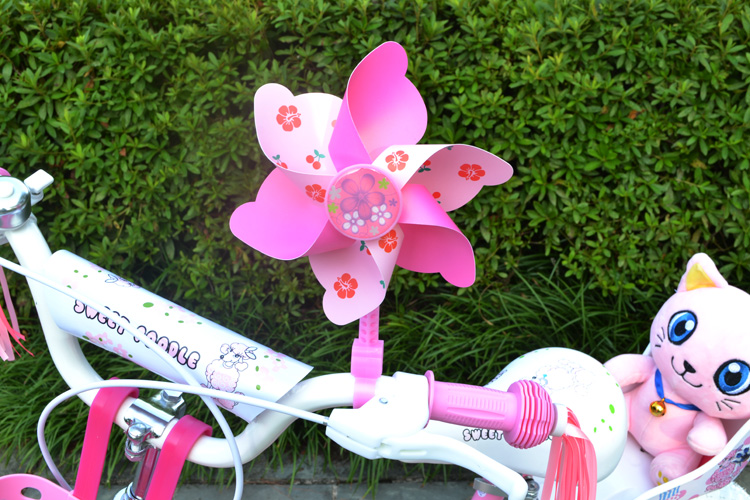 Trẻ em xe đạp cối xay gió kéo ba bánh scooter phim hoạt hình cối xay gió vòi xoay gạo cao với các xe đẩy trang trí xe lắc đẹp