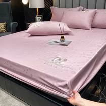 High-end bed hats 100 cotton bed cover cotton white spring and autumn 2021 New Nude sleeping mattress protective cover