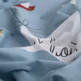 Хлопковое одеяло, детский осенний летний тонкий пододеяльник, 150x, подходит для весны и осени, 1.5м