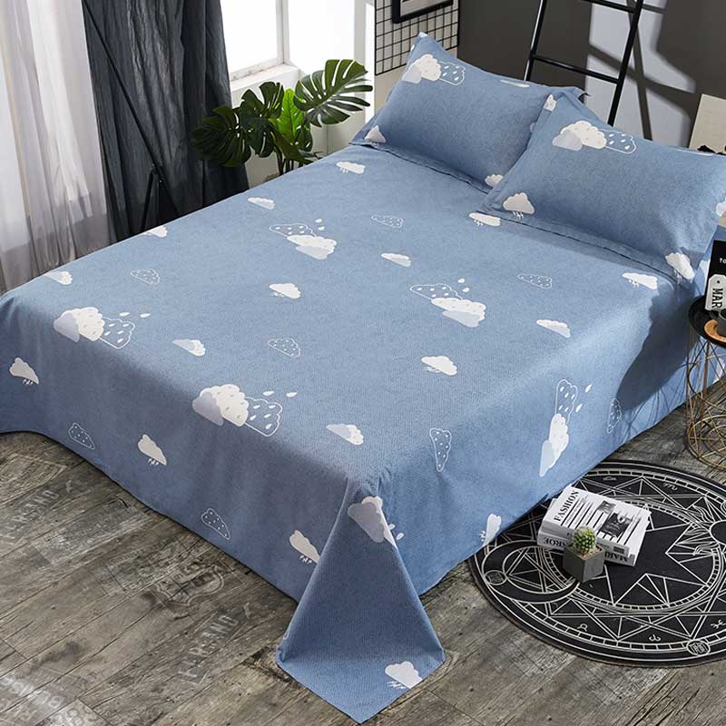 Waterproof bed linen Pee Washable Oil Cloth Single Piece 2 * 2 3 m Spice White Adults by single three sets Anti-slip 1 