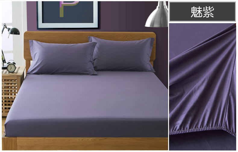 Được trang bị nâng cao mảnh duy nhất vững chắc của khăn trải giường cotton bông 1,5 1.8m Simmons giường bảo vệ nắp che bụi - Trang bị Covers Ga phủ giường Everon