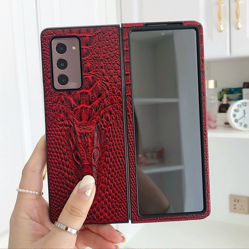 Samsung, GalaxyZFold2, чехол для телефона, складной оригинальный защитный чехол, раскладная ультратонкая защитная сумка подходит для мужчин и женщин, складывающийся экран, из натуральной кожи, 5G, ограниченное издание, бизнес-версия, защита при падении, Южная Корея