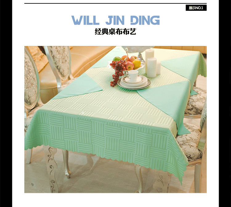 trắng khăn trải bàn khách sạn tinh khiết bảng vải bảng vuông vải tối giản hiện đại phong cách châu Âu khăn trải bàn bàn cà phê vải họp - Khăn trải bàn khăn trải bàn làm việc