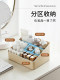 Cosmetic storage box, lipstick, skin care product storage basket, divided countertop storage rack, desktop dressing table debris