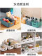 Dormitory Miscellaneous Storage Box Desktop Plastic Cosmetics Storage Box Storage Box Bathroom Kitchen Storage Basket Box