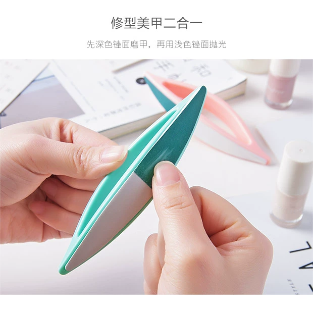 Yousiju Hai tập tin móng tay đánh bóng Dải đánh bóng móng tay Dải chà Công cụ làm móng xà gồ vẽ cọ nét đơn giản