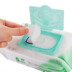 Cuộc sống gia đình cần thiết hàng ngày khăn lau tay cho bé 80 viên được nạp di động có nắp trẻ sơ sinh khăn ướt cồn Khăn ướt
