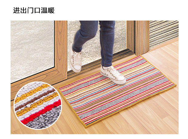 màu phòng ngủ sọc mat phòng khách thảm bếp cửa mat phòng tắm mat thấm thảm không trơn trượt cửa lối vào - Thảm sàn thảm xốp lót sàn 100x100