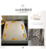 Những người yêu thích Luo Lai cotton 100% cotton bộ chăn Simmons chống trượt dày 1,8m 	ga chun trải giường 2mx2m2	 Trang bị Covers