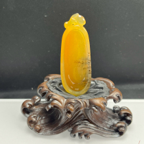 Ruihuang Cui Natural Jade Yunnan Huanglong Jade Fine Jewelry Ice Yellow Grass Flower Fugua Pendant Sweater Chain Certificate