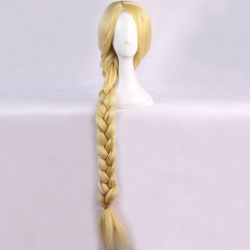 Magic Adventure Rapunzel Princess Rapunzel with Braids Golden Dini Cosplay Wig 395A