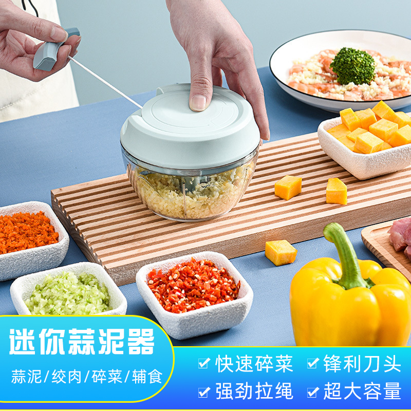 Garlic Clay God's hand hand hand-pulled garlic Garlic Machine Box Garlic Sauce Machine Mashed Garlic Stir Garlic Chopped Garlic Chopped Garlic Small Lagarlic Shabby