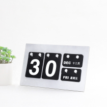 Simple Creation 2021 calendar calendar perpetual calendar creative desk DIY ornaments hanging film business desk calendar 2020